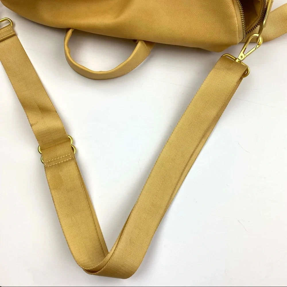 Fawn Design the Original Diaper Bag Pale Yellow with Changing Pad